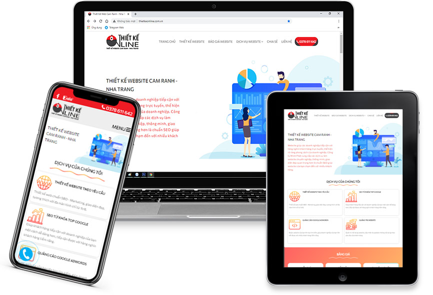 Thiết kế website Nha Trang